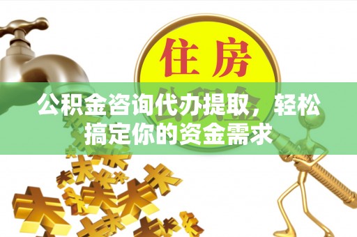 孝感公积金咨询代办提取，轻松搞定你的资金需求