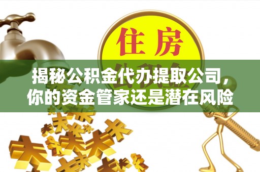 孝感揭秘公积金代办提取公司，你的资金管家还是潜在风险？